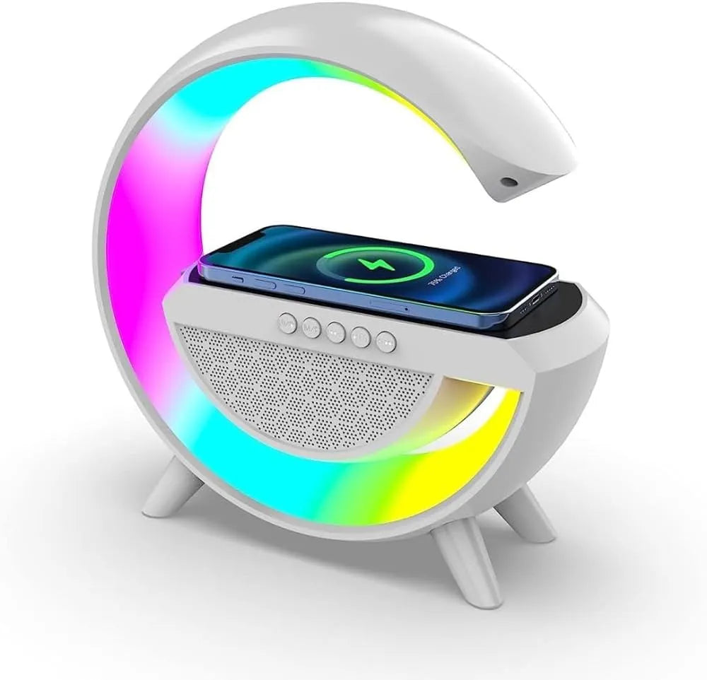 G Shaped LED Lamp Bluetooth Speaker